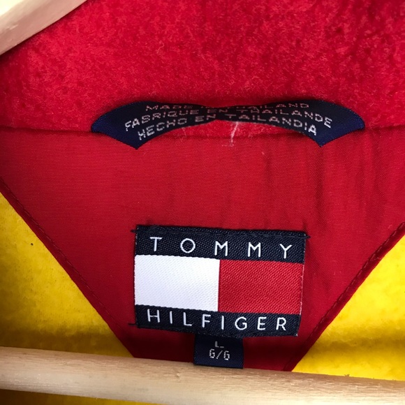 Vintage 1990s Tommy Hilfiger Big Flag Jacket - Picture 4 of 5